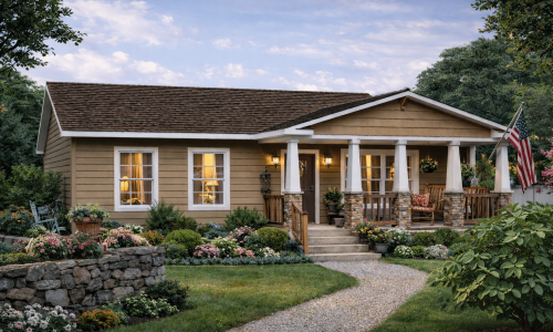 Hydrangea Ranch Render