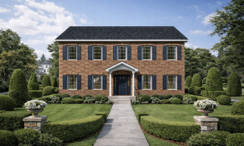 Maple Colonial Render