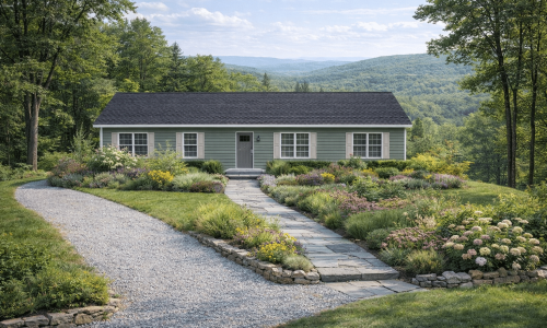 Middle Brook (no porch)
