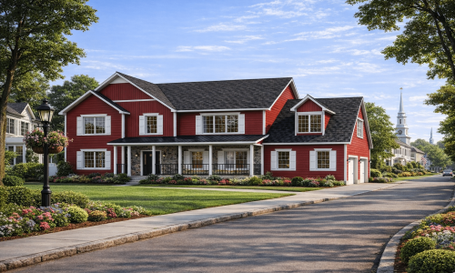 Sycamore Colonial Render