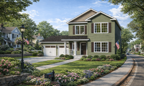 Willow Colonial Render